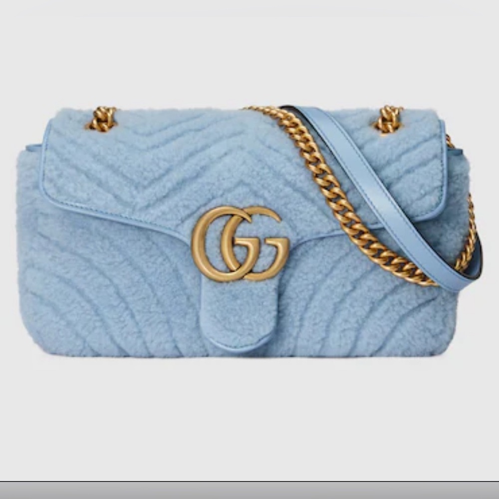 Gucci marmot shearling NWT